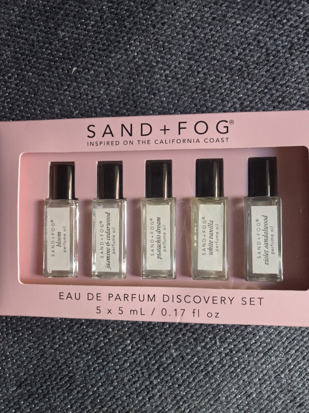 SAND + FOG Eau de Parfum Discovery Set Of 5